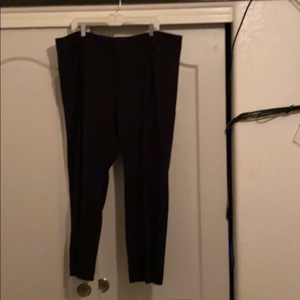Dress slacks black